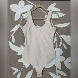 White Pinsy Shapewear Bodysuit